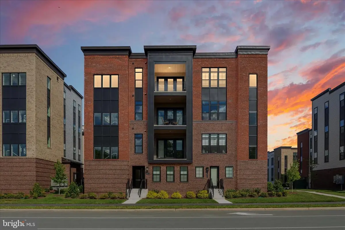 Premium brick residential building at sunset — Northern Virginia investment property